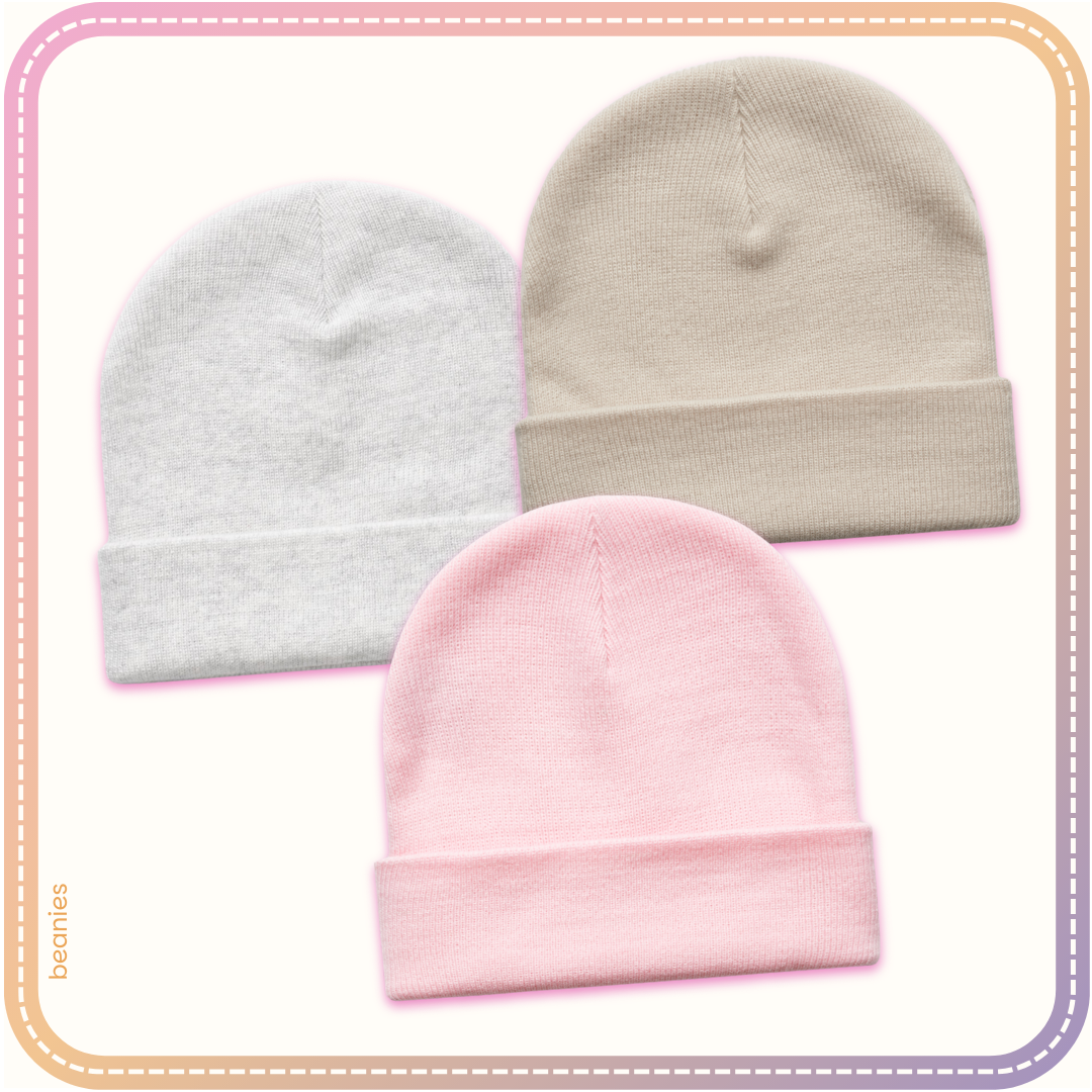 different colours of beanies available
