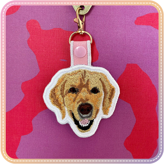 Kobe the Goldie ~ Key Ring