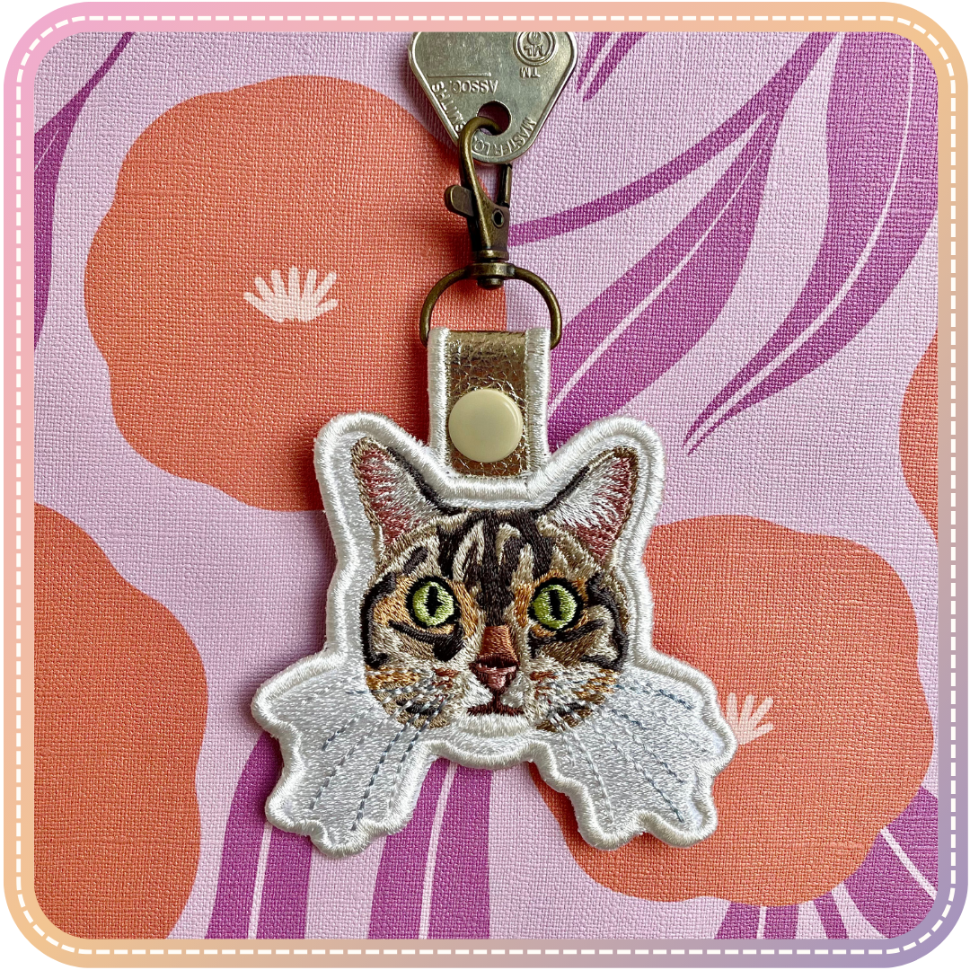 Morgan the Tabby ~ Key Ring