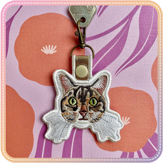 Morgan the Tabby ~ Key Ring
