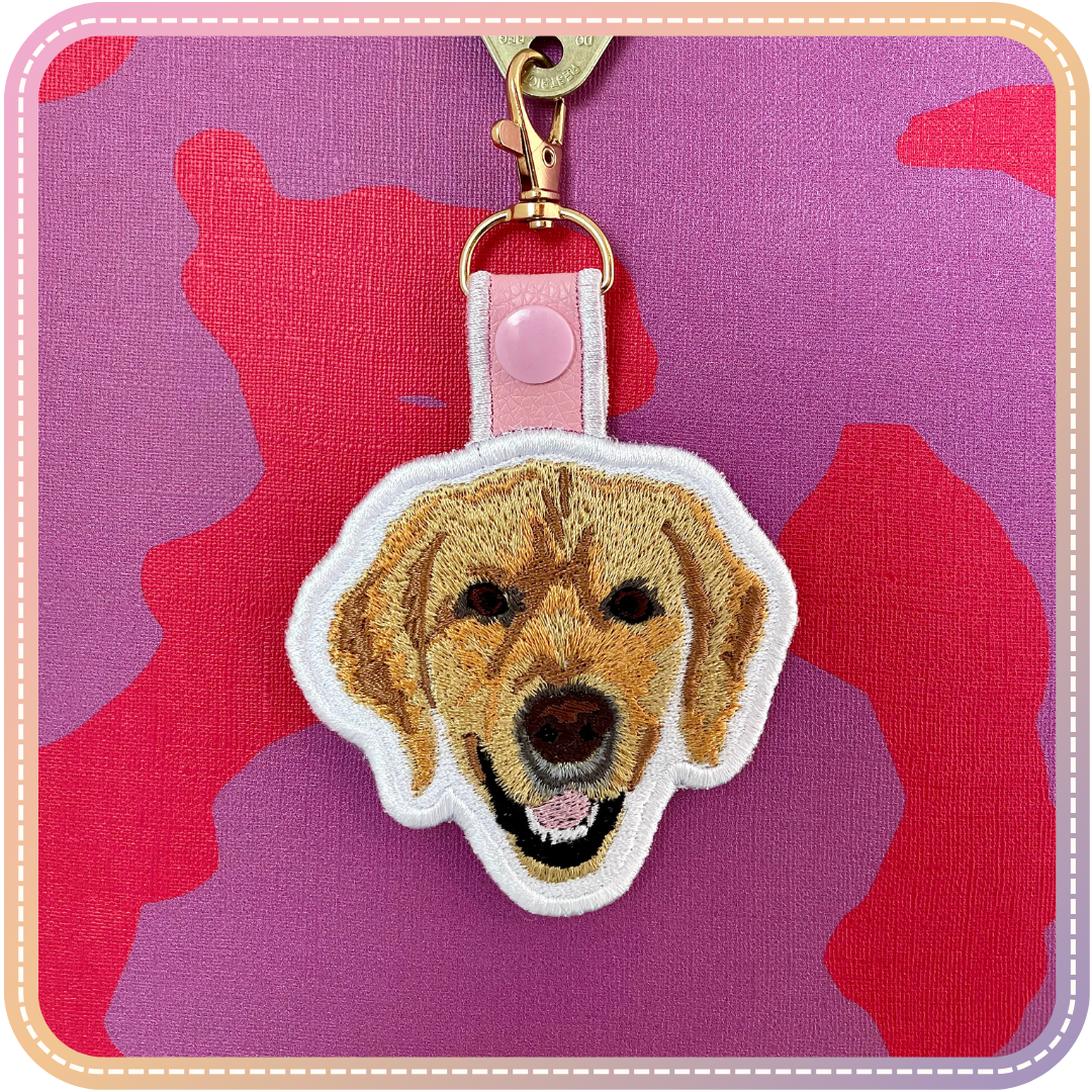 Kobe the Goldie ~ Key Ring